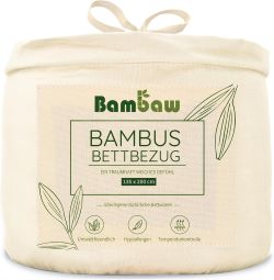 Bambus-Bettdeckenbezug